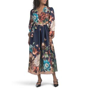 ESY STUDIO multi Floral Maxi Dress